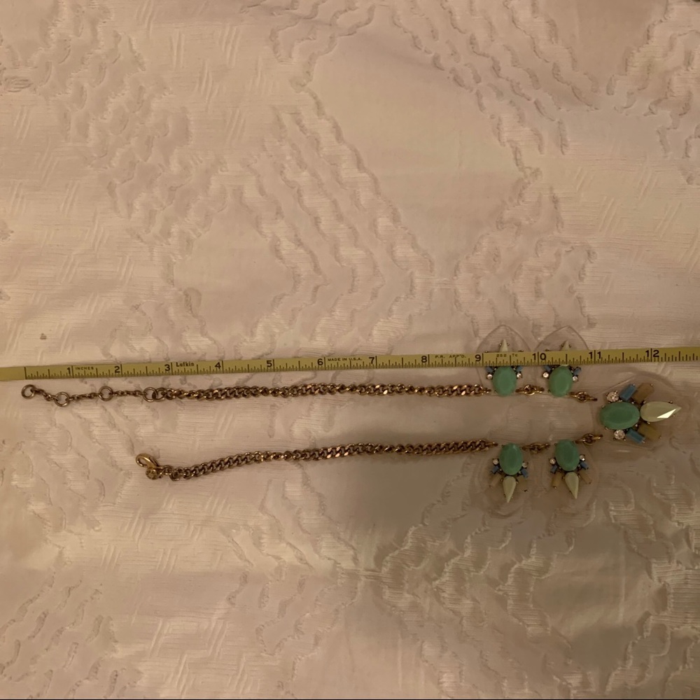 Super Cute Translucent Statement Necklace J.Crew - image 4